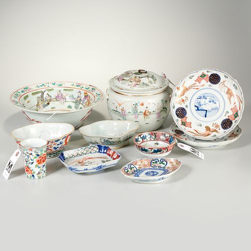Group Chinese porcelain tablewares
