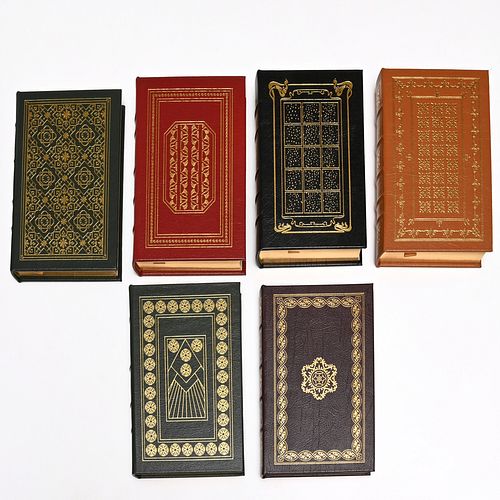 Easton Press (6) vols, signed fiction