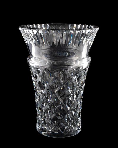 MONUMENTAL BACCARAT CRYSTAL VASE, 1 OF 4 EDITION