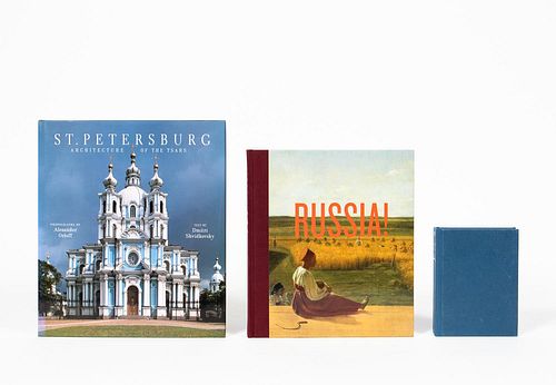 3 HARDCOVER BOOKS ON RUSSIA INCLUDING GUGGENHEIM