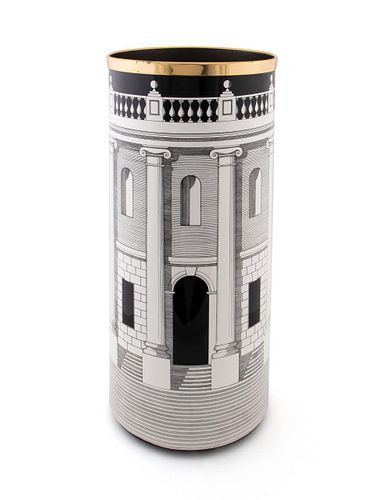 FORNASETTI "HOUSE WITH COLUMNS" UMBRELLA STAND