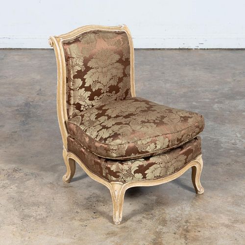 FRENCH LOUIS XV STYLE SLIPPER CHAIR
