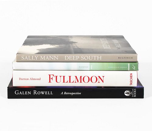 FOUR HARDCOVER ART BOOKS ON NOTABLE PHOTOGRAPHERS