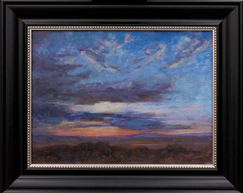 Mack Brislawn, Sunset Over the Prairie