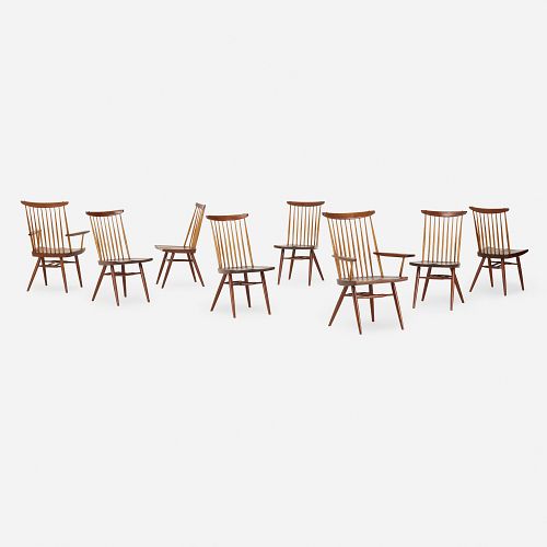 George Nakashima, New chairs, set of eight