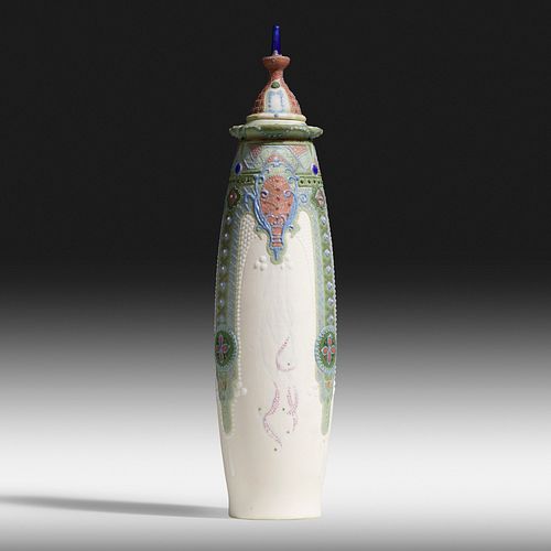 Taxile Doat, Exceptional covered vase