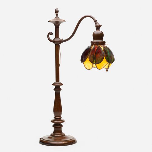 Handel, adjustable tulip table lamp