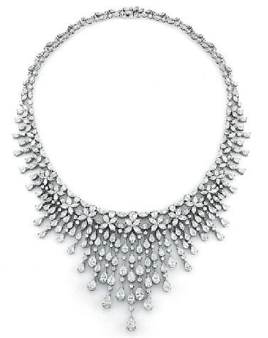 49.79 ct. Waterfall Diamond Necklace