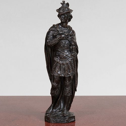 Continental Bronze Model of a Soldier