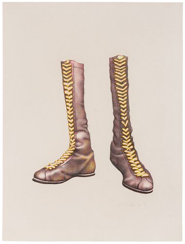 Ed Paschke
(American, 1939-2004)
Boots, 1972