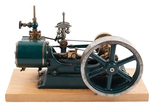 Stuart Hand Built Horizontal Steam Engine Model