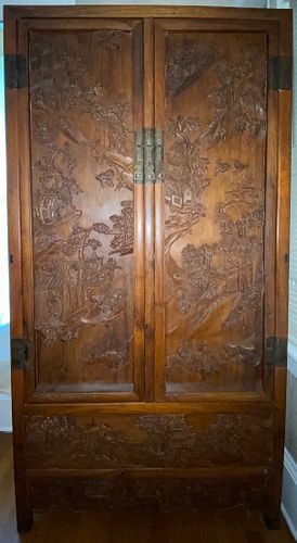 Chinese Huanghuali Wood Cabinet