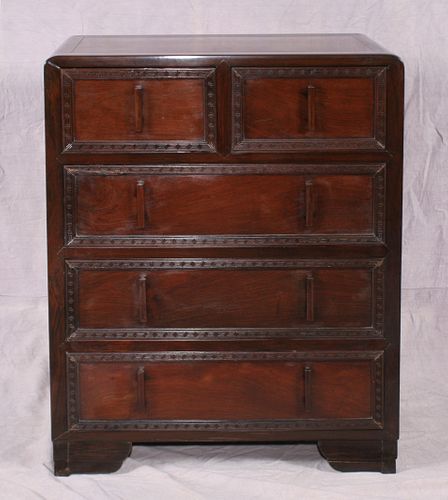 Fine Shanghai Art Deco (of the period) Chest of Drawers