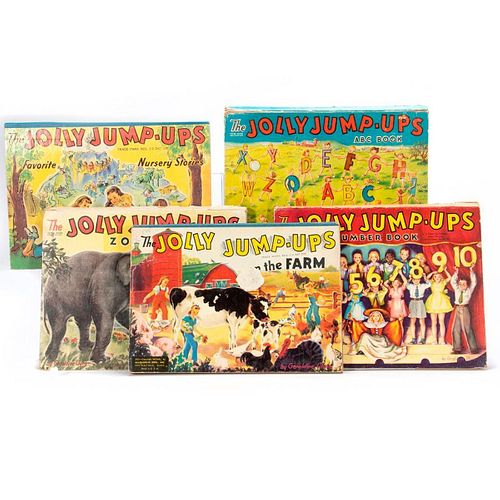 Set of 5 Jolly Jump-Ups pop-up book