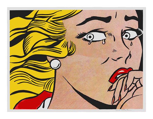 Roy Lichtenstein
(American, 1923-1997)
Crying Girl, 1963