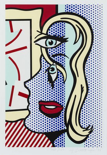 Roy Lichtenstein 
(American, 1923-1997)
Art Critic, 1996