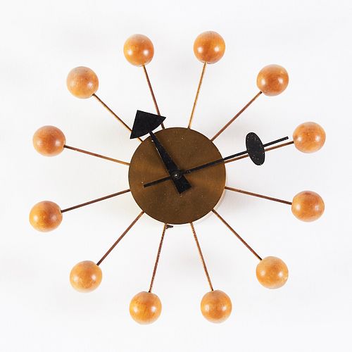 George Nelson for Howard Miller Mid Century Modern Ball Clock