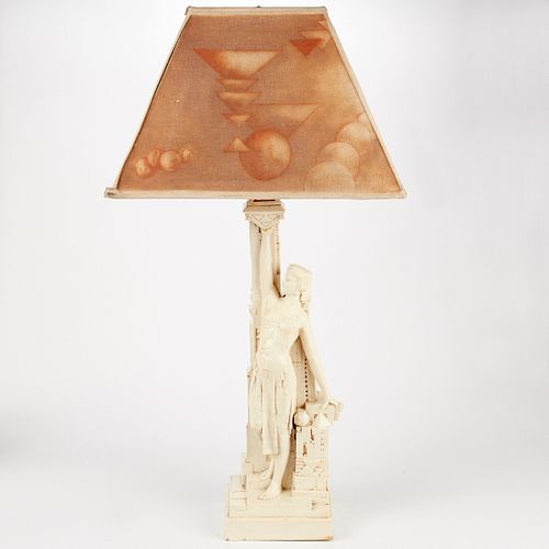 Fritz Albert Northwestern Norweta Terracotta Lamp
