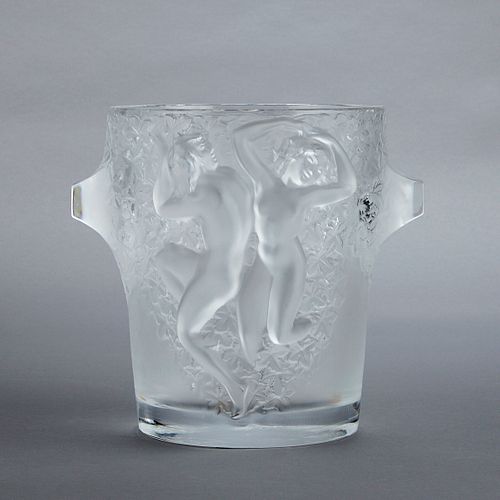 Lalique Crystal Ganymede Champagne Cooler