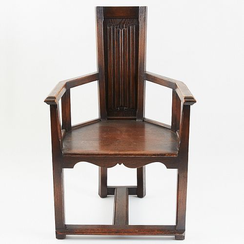 George Mann Niedecken Arts & Crafts Chair - Labeled