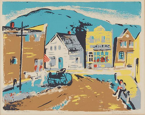 Florence Parlin "Sunday Afternoon" Print