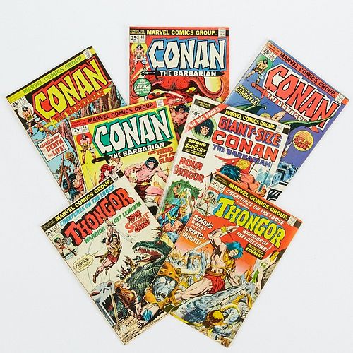Grp: 7 Conan and Thongor Marvel Comics
