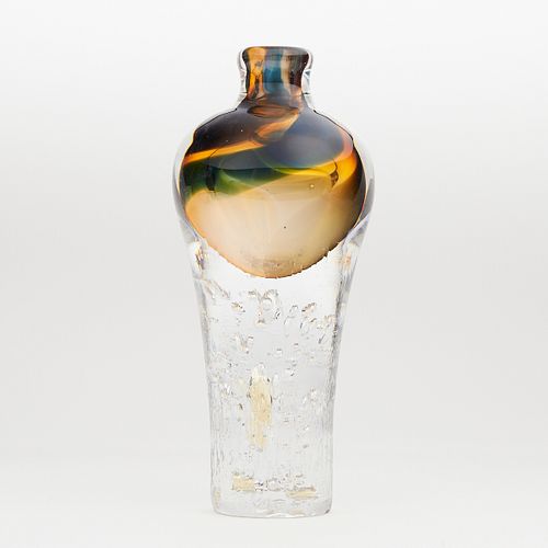 Vintage Sweden Modern Kosta Art Glass Vase