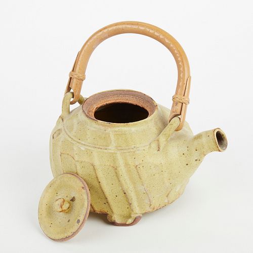 Warren MacKenzie Studio Ceramic Teapot Marked