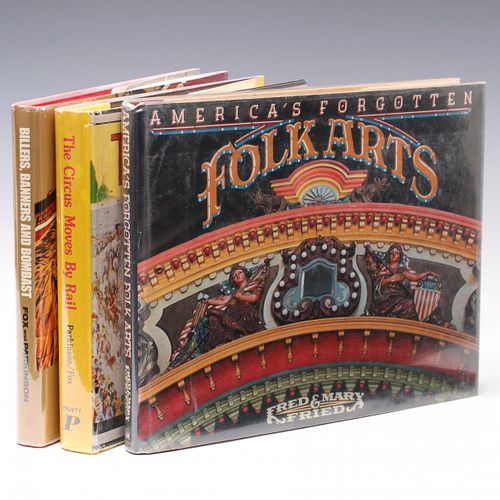 BOOKS ON CIRCUS AND CARNIVAL ART, HISTORY AND CULTURE