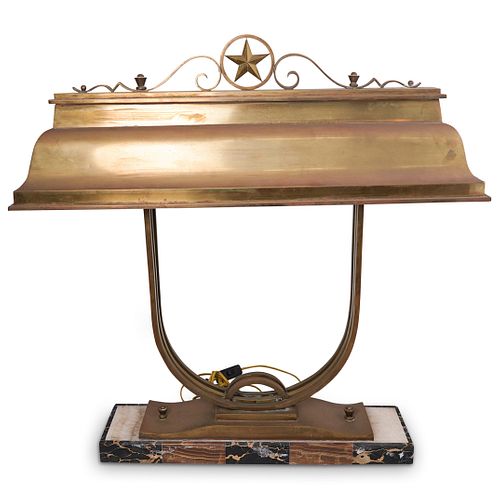 Vintage Decorex Bank Lamp