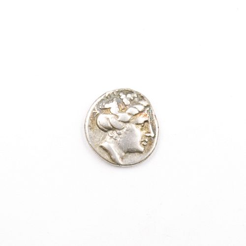 Euboia, Histiaia C. 3rd Century B.C. Silver Tetrobol Coin