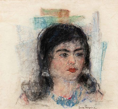 Leon Schulman Gaspard 
(American/Russian, 1882-1964)
Portrait of a Lady
