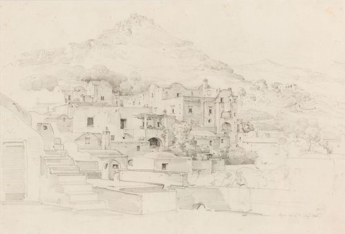 Ernst Fries
(German, 1801-1833)
View of Capri, 1826