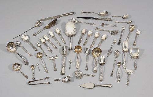 Collection of Various Sterling Flatware Pieces