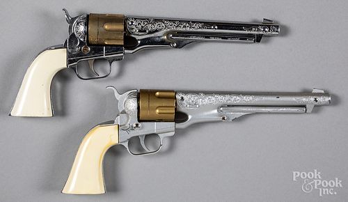Two Hubley toy guns