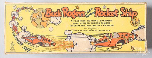 Marx Buck Rogers 25th Century Rocket Ship box