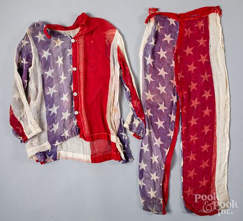 Child's patriotic Uncle Sam costume
