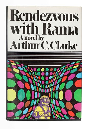 CLARKE, Arthur C. (1917-2008). Rendezvous with Rama. New York: Harcourt Brace Jovanovich, 1973. 
