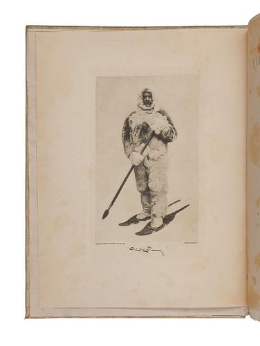 PEARY, Robert E. (1856-1920). The North Pole. Introduction by Theodore Roosevelt. London: Hodder and Stoughton, 1910. 