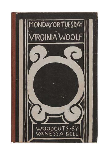 WOOLF, Virginia (1882-1941).  Monday or Tuesday. Richmond: Hogarth Press, 1921.