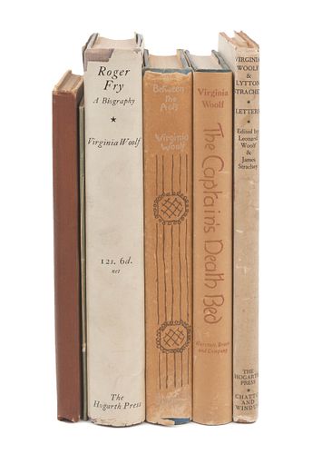 WOOLF, Virginia (1882-1941).  A group of 6 works, comprising: 