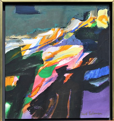 Syd Solomon (1917-2004) American, Oils on Panel