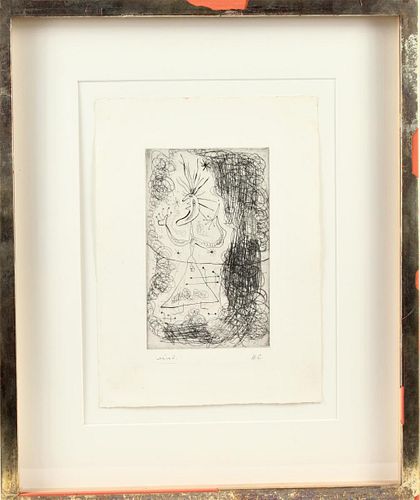 Joan Miro (1893-1983) Spanish, Etching
