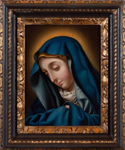 Scuola fiorentina, secolo XVII, da Carlo Dolci - Our Lady of Sorrows ("Madonna del Dito")