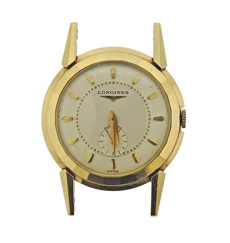 Longines Vintage 14k Gold Automatic Watch 