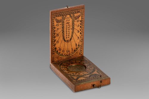 Small sundial, France, late 18th - early 19th century