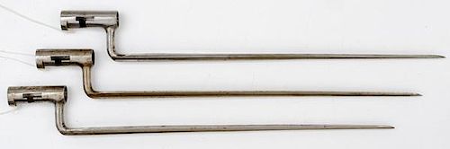 Model 1816 Socket Bayonets, Lot of 3 