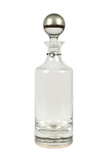 Gucci Crystal Decanter & Silver Bit