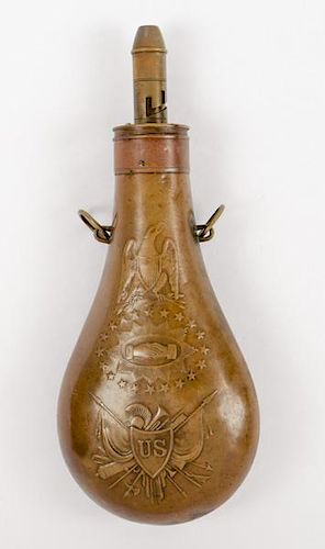 Batty Peace Flask Dated 1854 
