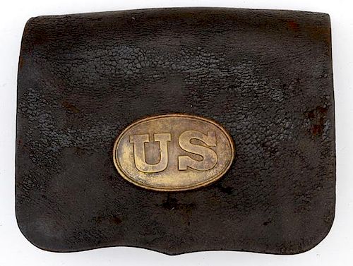 Model 1861 .69 Caliber Cartridge Box with US Plate 